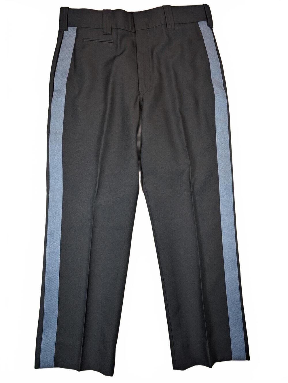 Elbeco Regulation Uniform Dress Pants Stripe Police Security Mens 37x30 NWT
